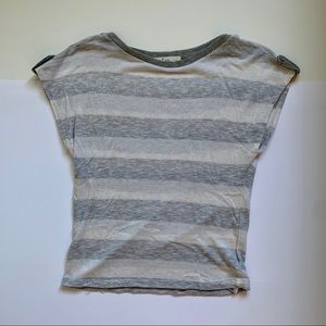 Forever 21 striped short sleeve top
